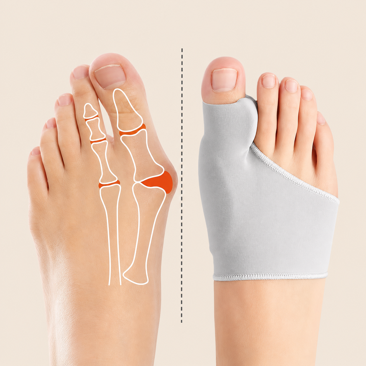 Halluxalign socks